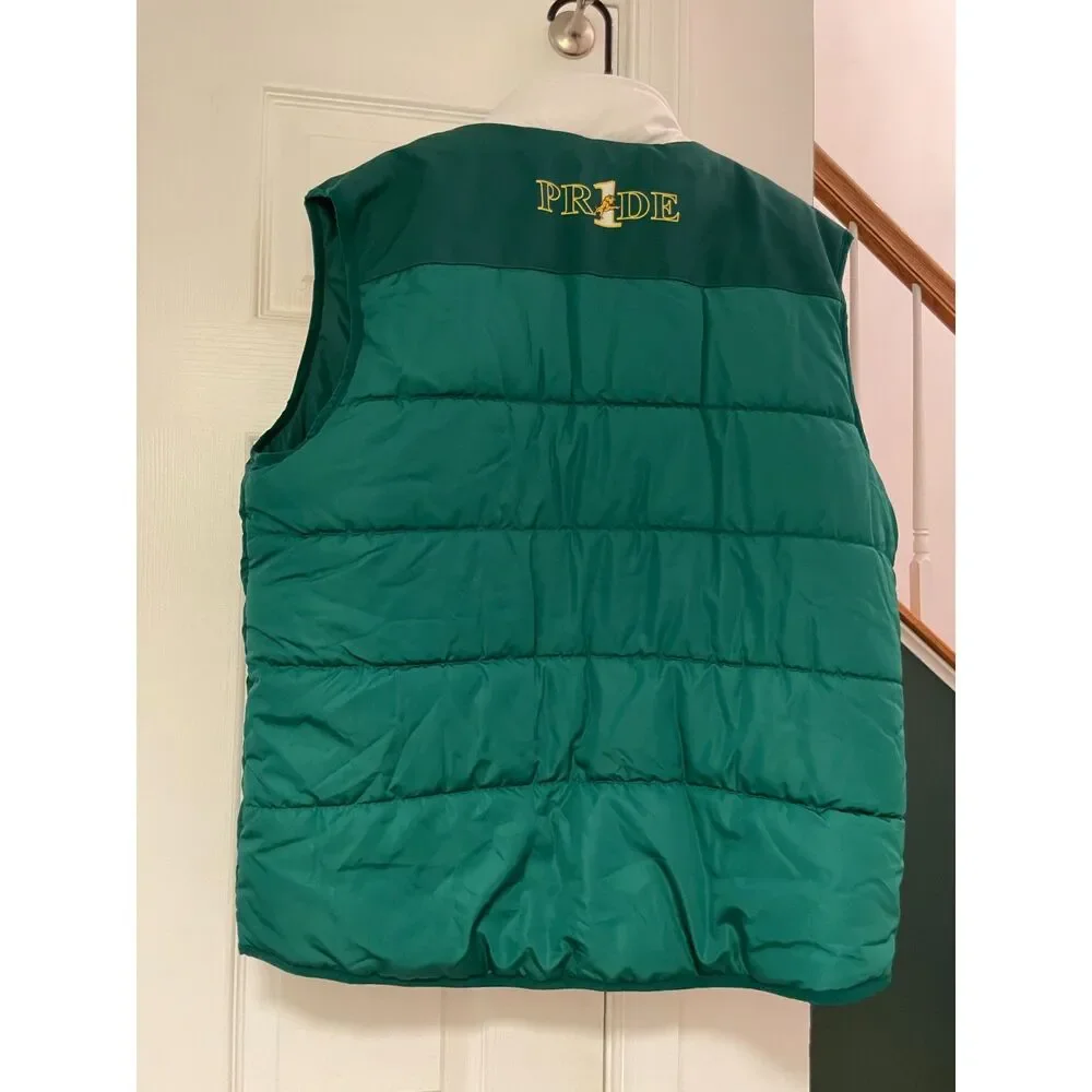 BSN Sports Pride 1 Puffer Vest Men's Small Full Zip Insulated Sleeveless